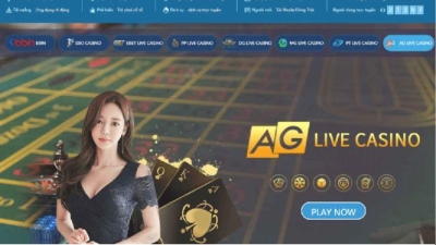 AG Live Casino - Kho game cá cược độc đáo cùng dealer xinh đẹp